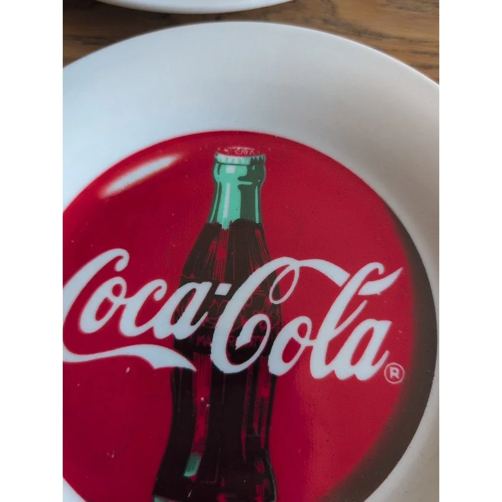 COCA-COLA‎ Plates lot of 4  Salad Dessert Gibson 7 3/4